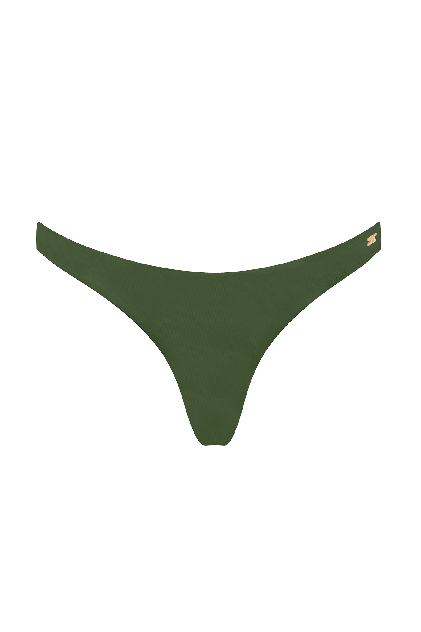 DiSKO Brazilian Bikini Bottom - Olive - product front
