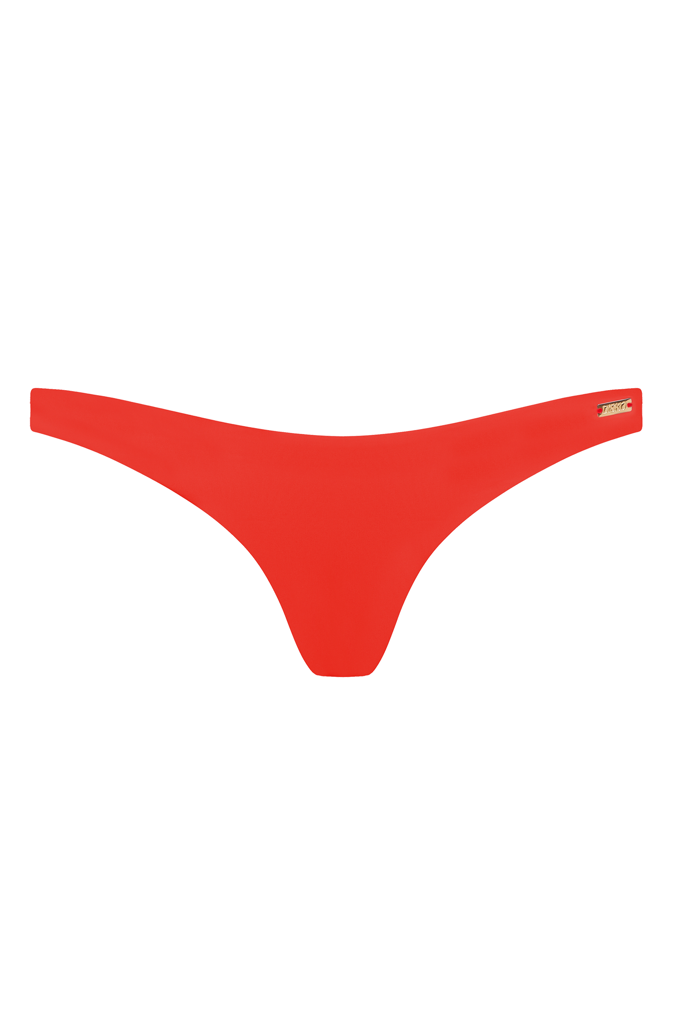 DiSKO Cheeky Bikini Bottom - Red - product front