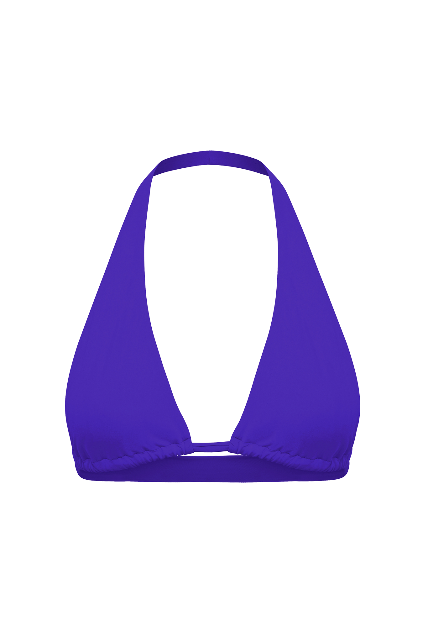 DiSKO Halter Bikini Top - Ultra Blue - product front