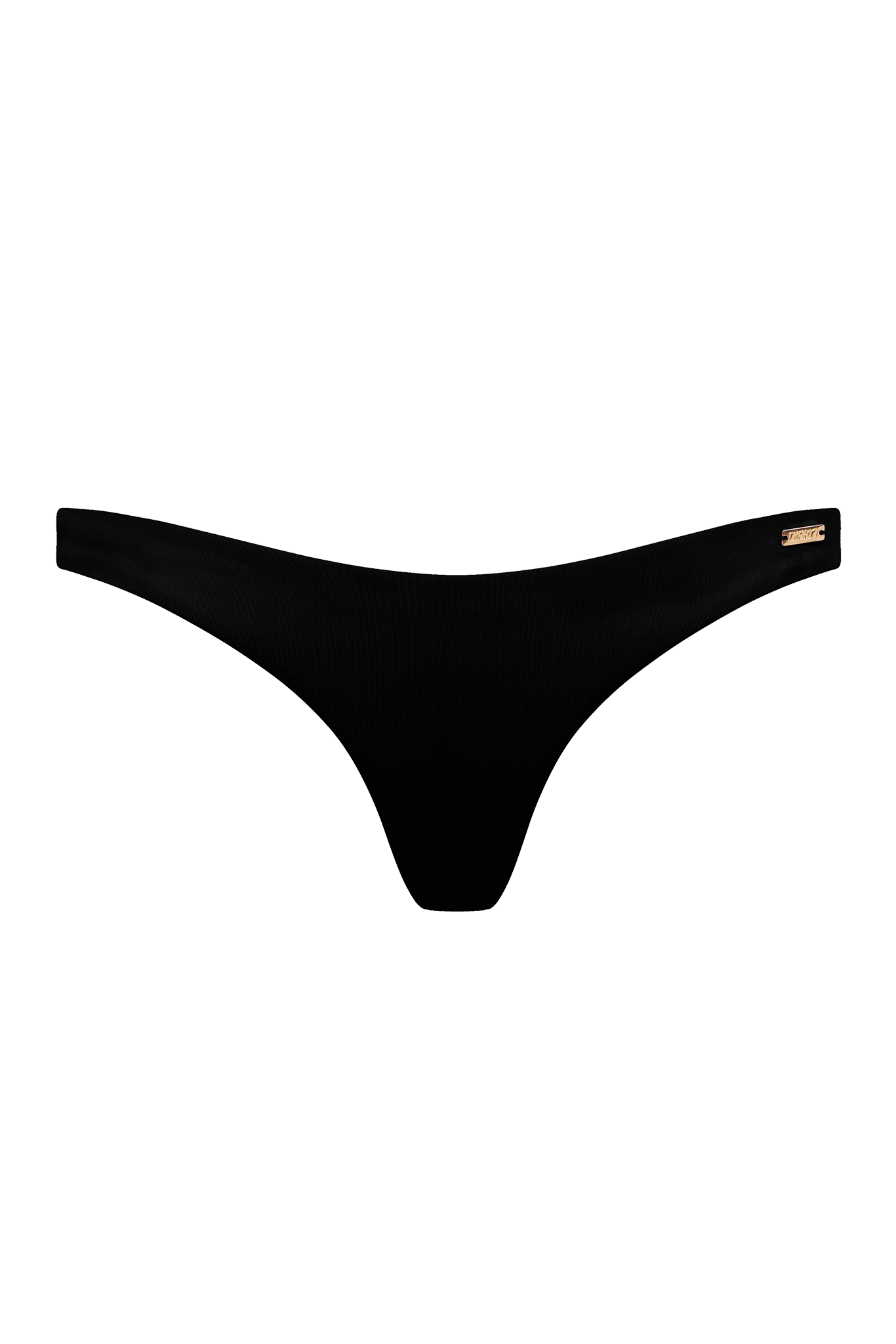 DiSKO Hybrid Bikini Bottom - Black - product front