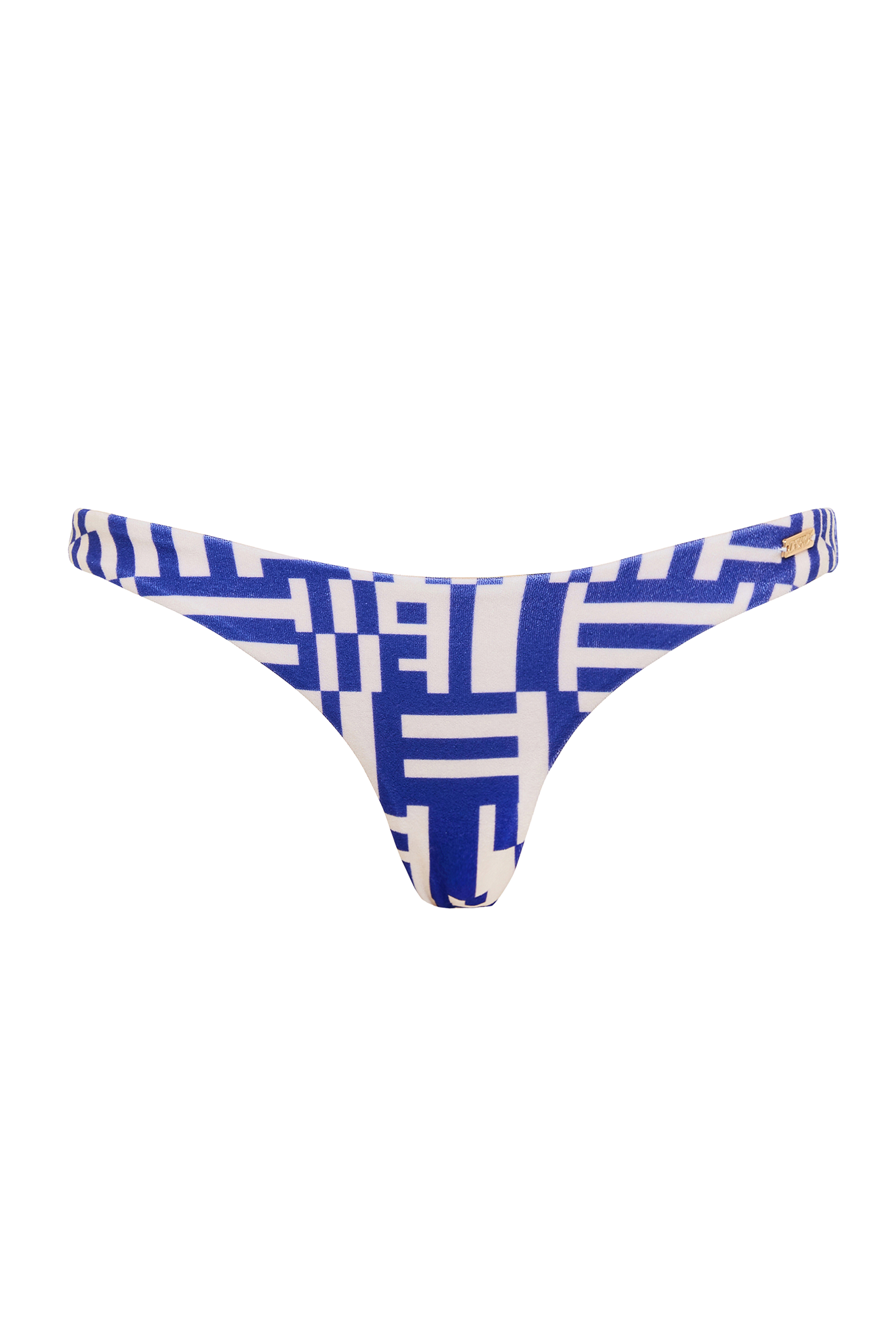 DiSKO Hybrid Bikini Bottom - Blue Maze - product front