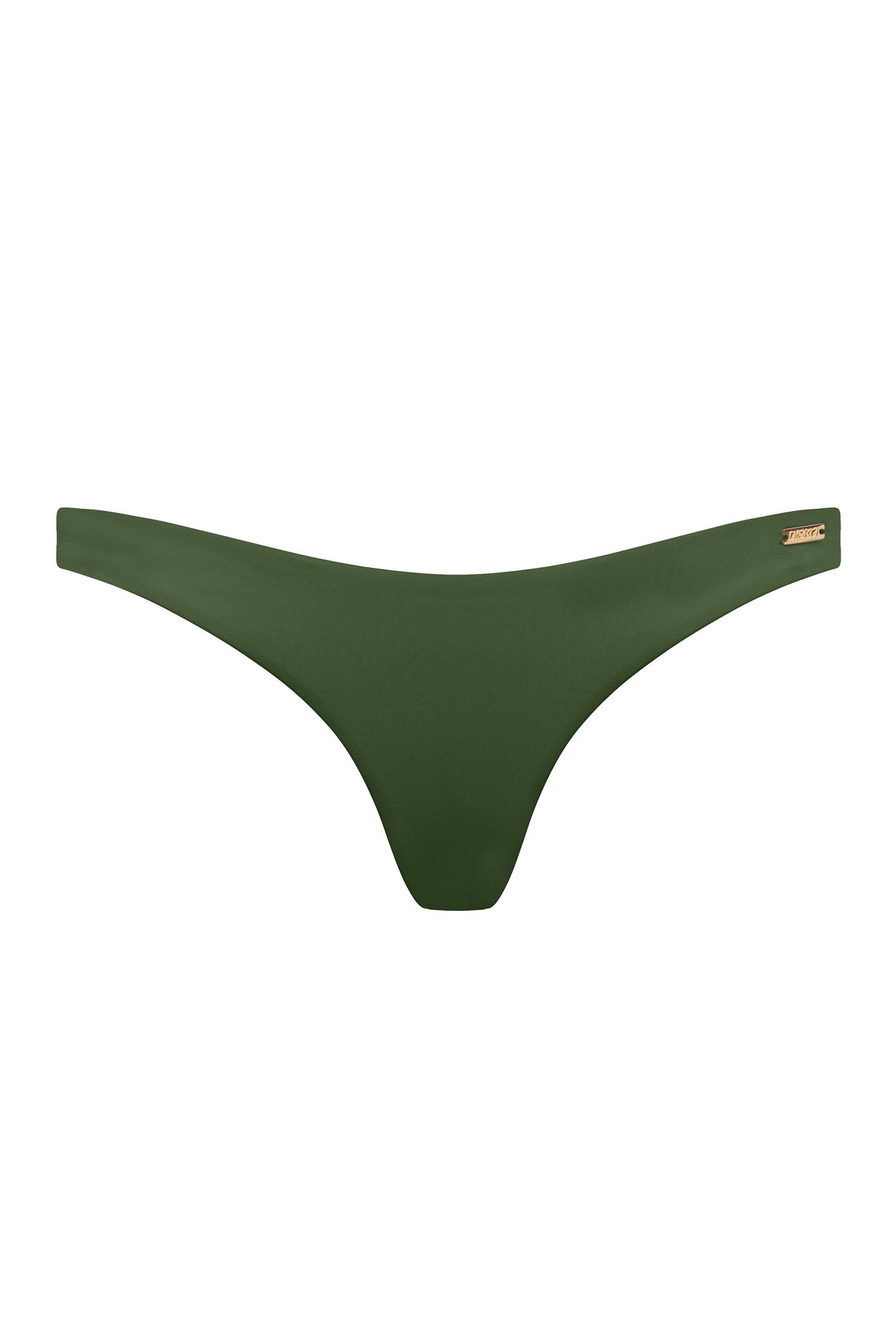 DiSKO Hybrid Bikini Bottom - Olive - product front