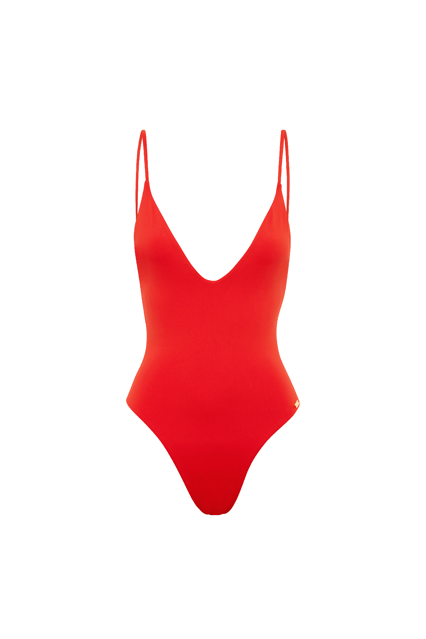 DiSKO Scoop Neck One Piece - Red - product front
