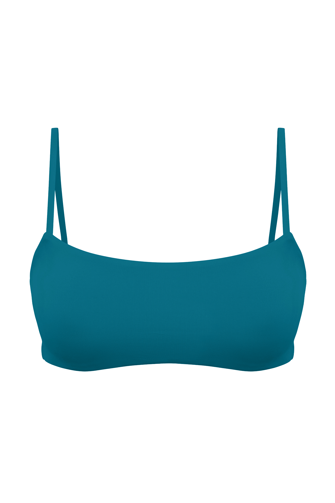 DiSKO Square Crop Bikini Top - Emerald - product front
