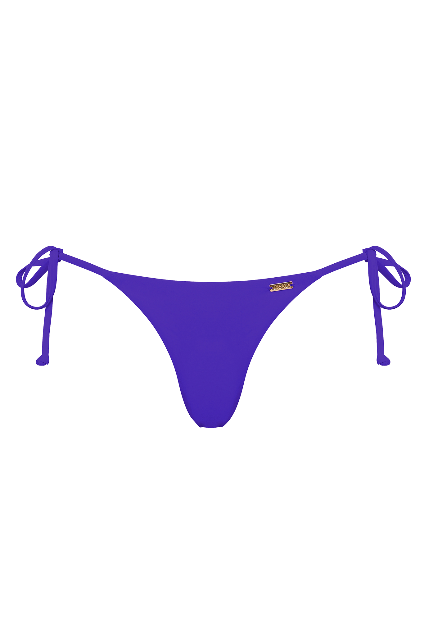 DiSKO Tie Side Bikini Bottom - Ultra Blue - product front