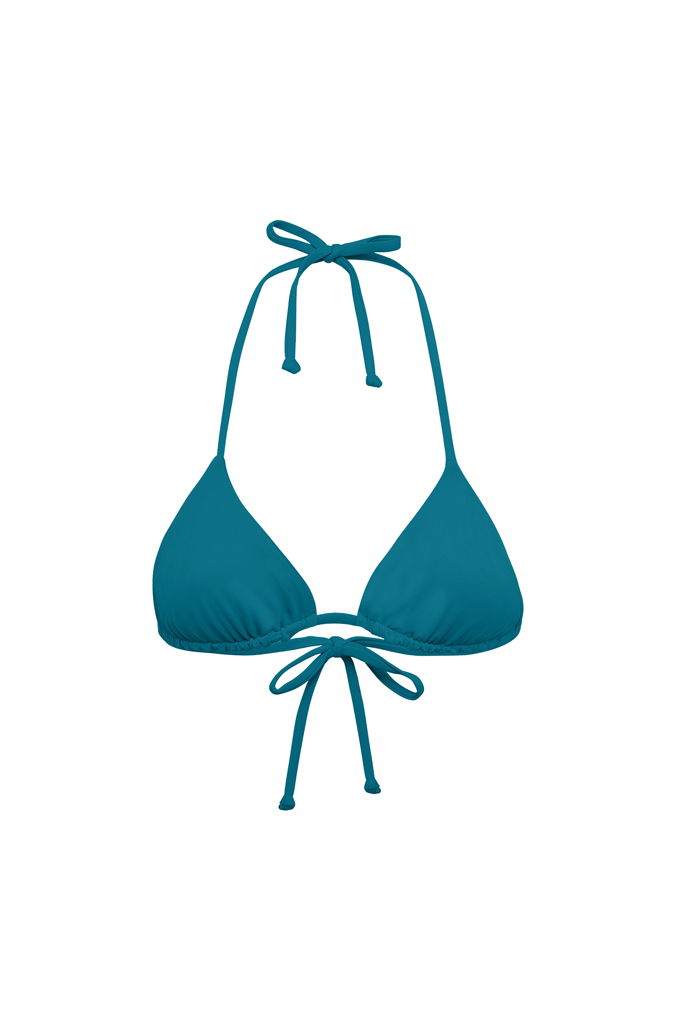 DiSKO Triangle Bikini Top - Emerald - product front