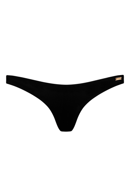 DiSKO Cheeky Bikini Bottom - Black - product front
