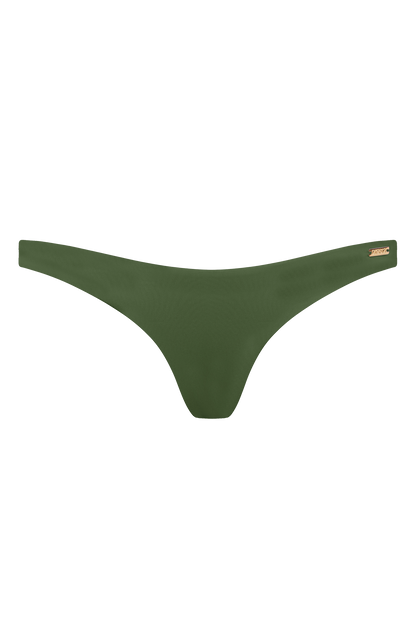 DiSKO Cheeky Bikini Bottom - Olive - product front