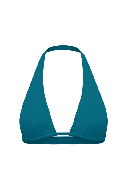 DiSKO Halter Bikini Top - Emerald - product front