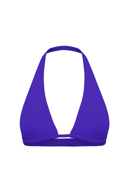 DiSKO Halter Bikini Top - Ultra Blue - product front