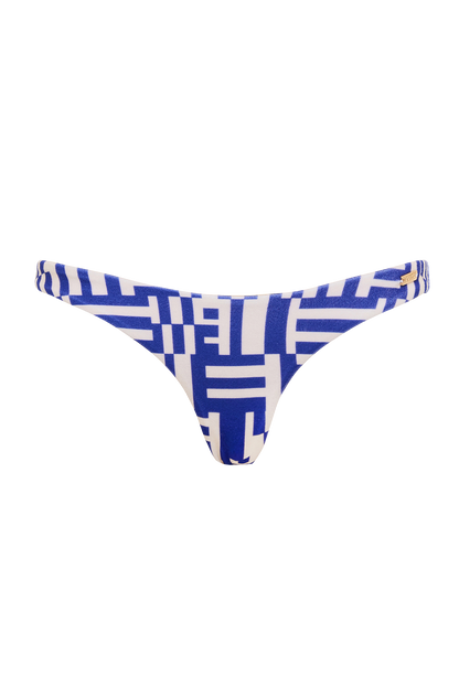 DiSKO Hybrid Bikini Bottom - Blue Maze - product front