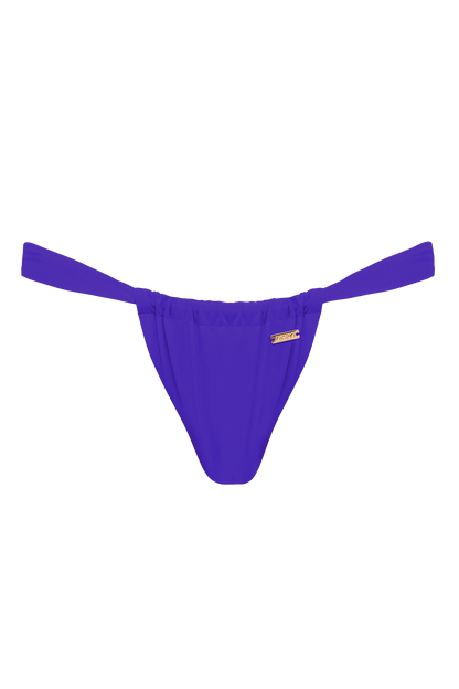 DiSKO Ruched Bikini Bottom - Ultra Blue - product front