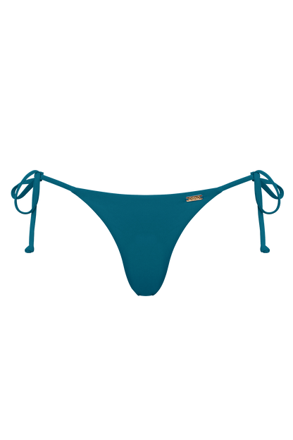 DiSKO Tie Side Bikini Bottom - Emerald - product front