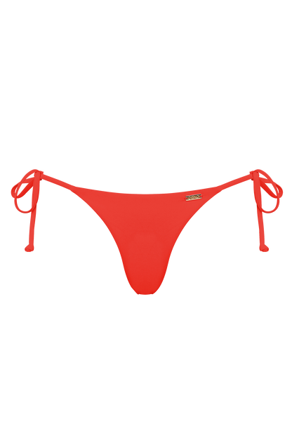 DiSKO Tie Side Bikini Bottom - Red - product front