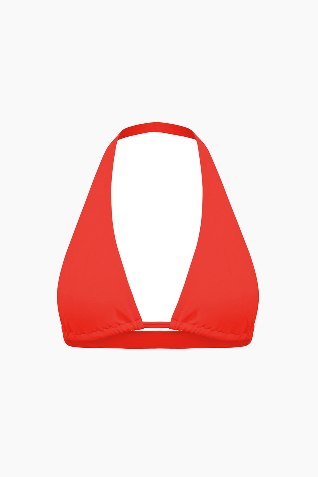 Halter Bikini Top - Red