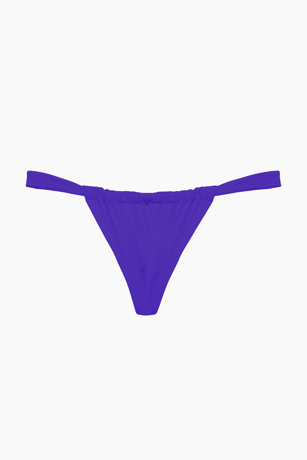 Ruched Bikini Bottom - Ultra Blue