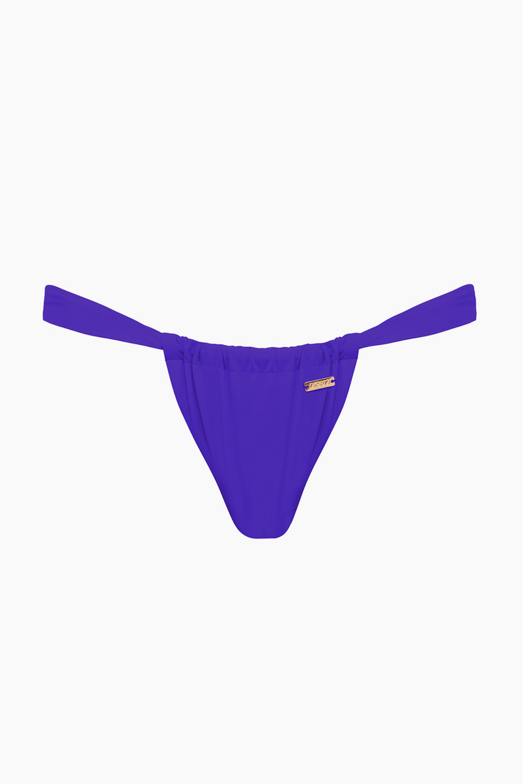 Ruched Bikini Bottom - Ultra Blue