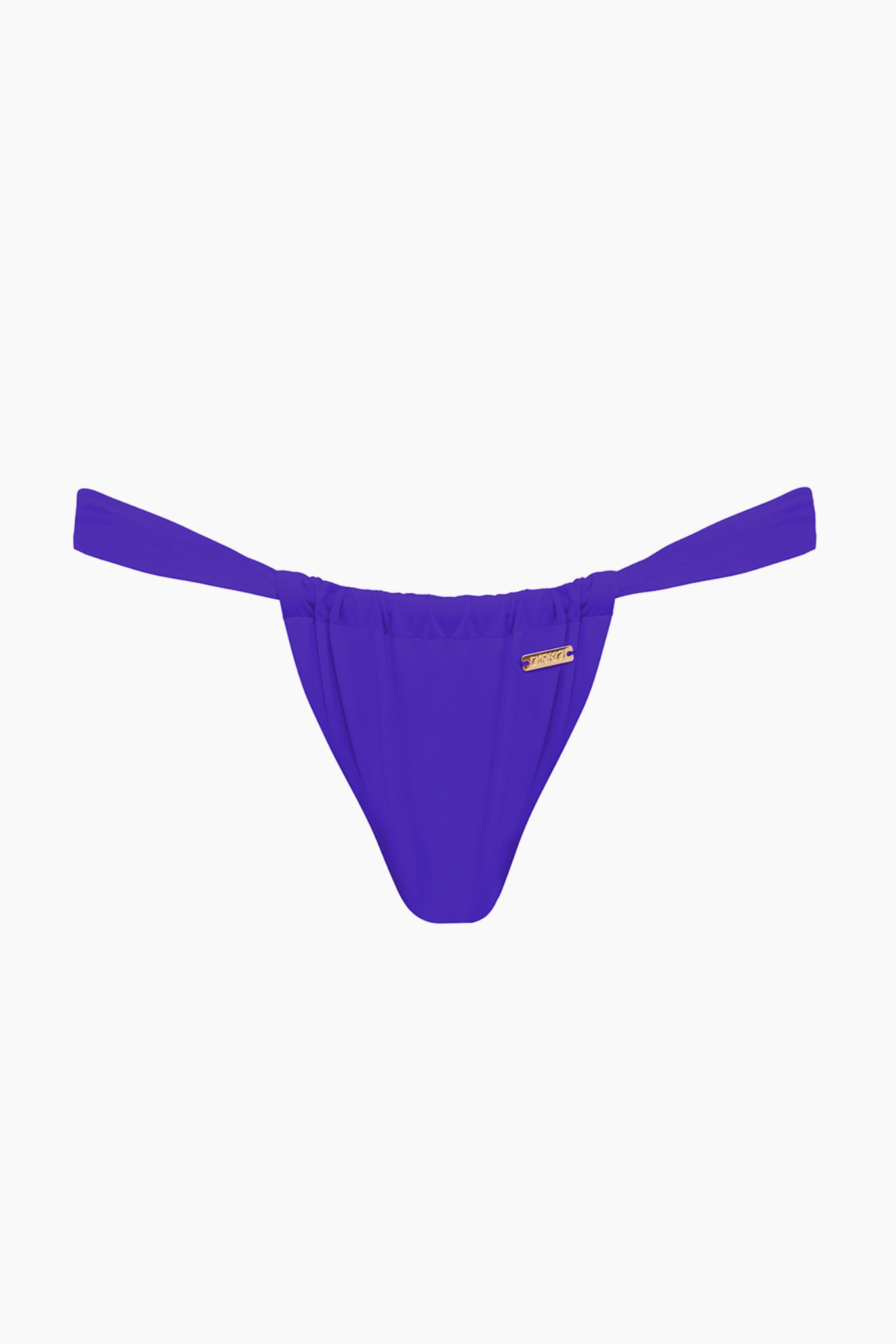 Ruched Bikini Bottom - Ultra Blue
