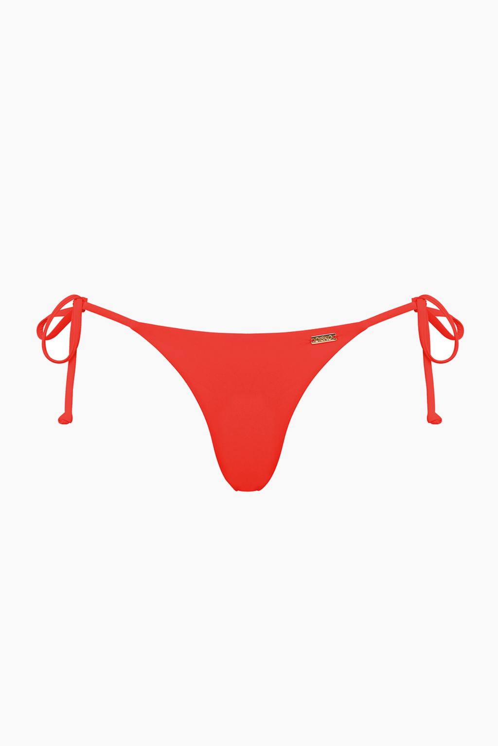 Tie Side Bikini Bottom - Red