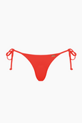 Tie Side Bikini Bottom - Red