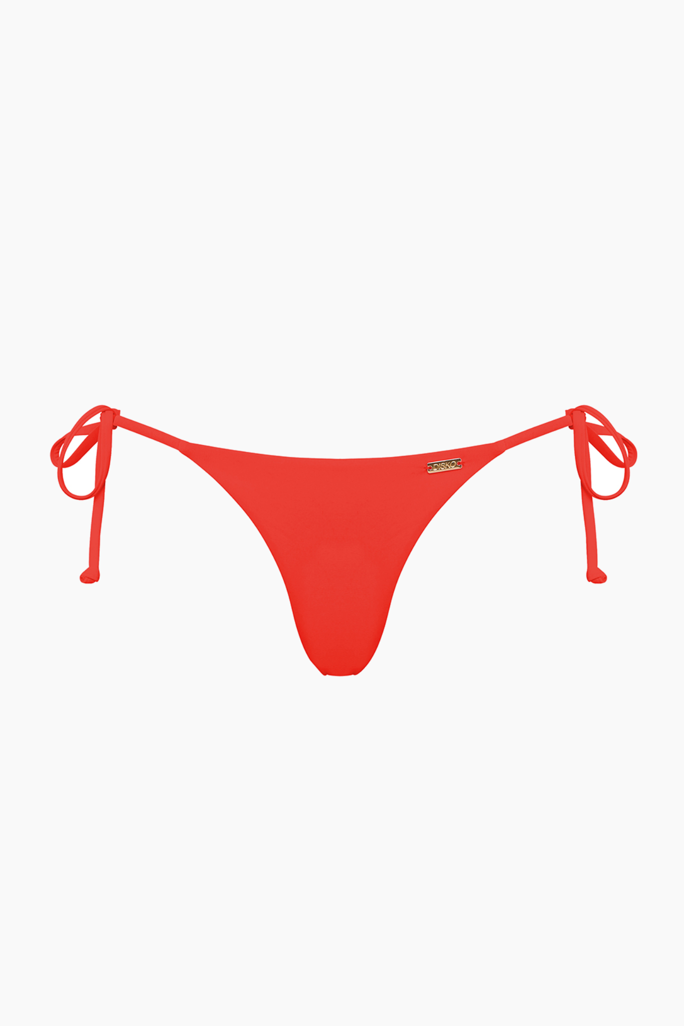 Tie Side Bikini Bottom - Red