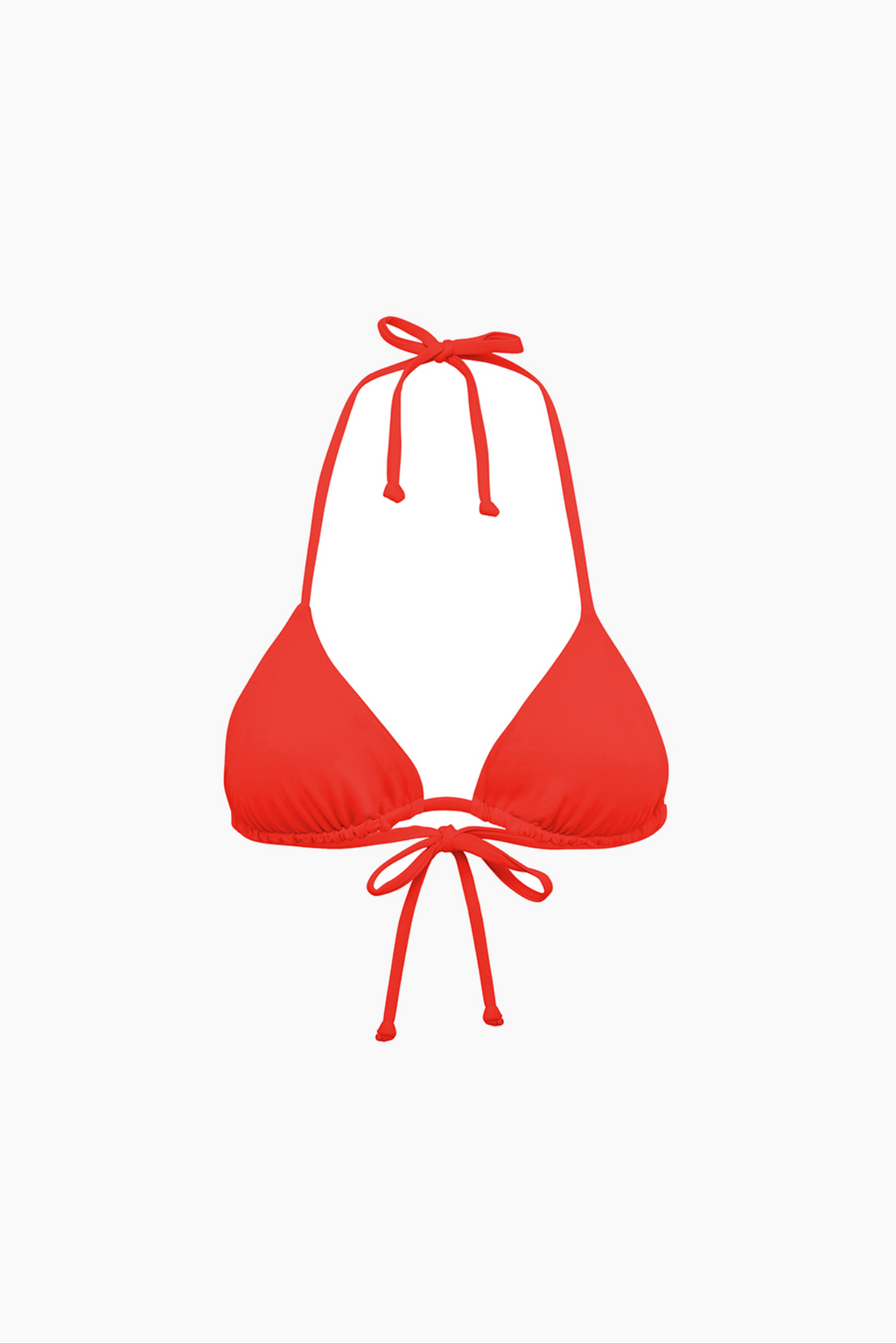 Triangle Bikini Top - Red