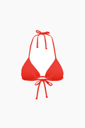 Triangle Bikini Top - Red