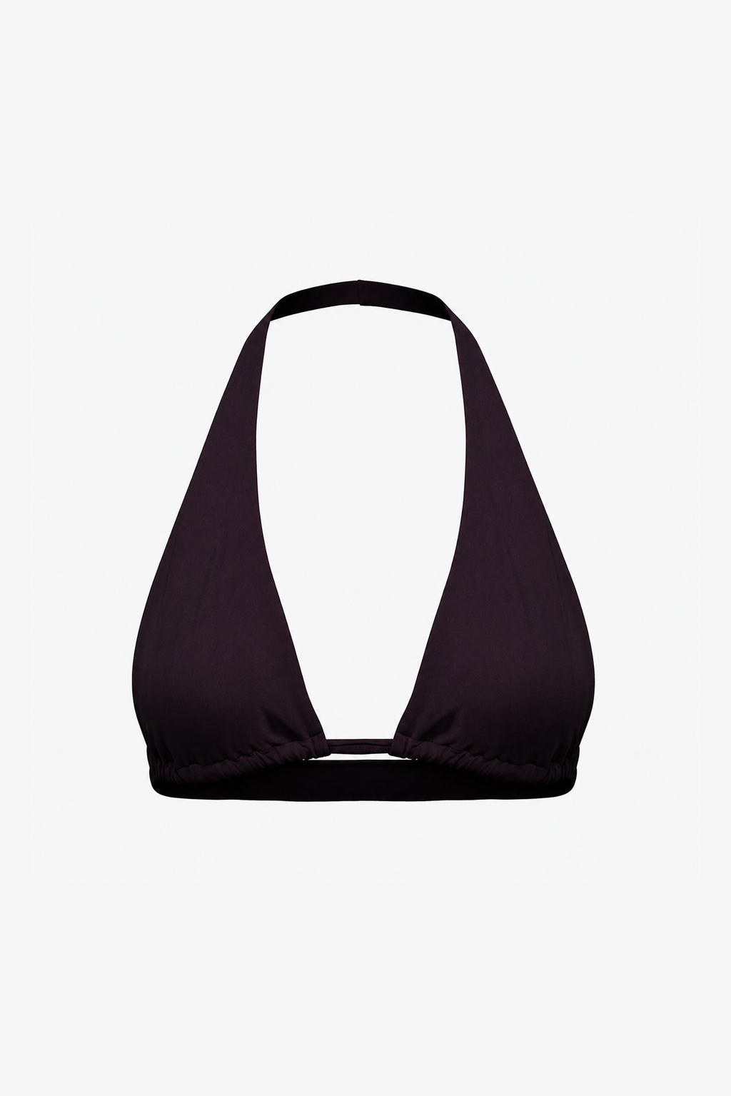 Halter Bikini Top - Black