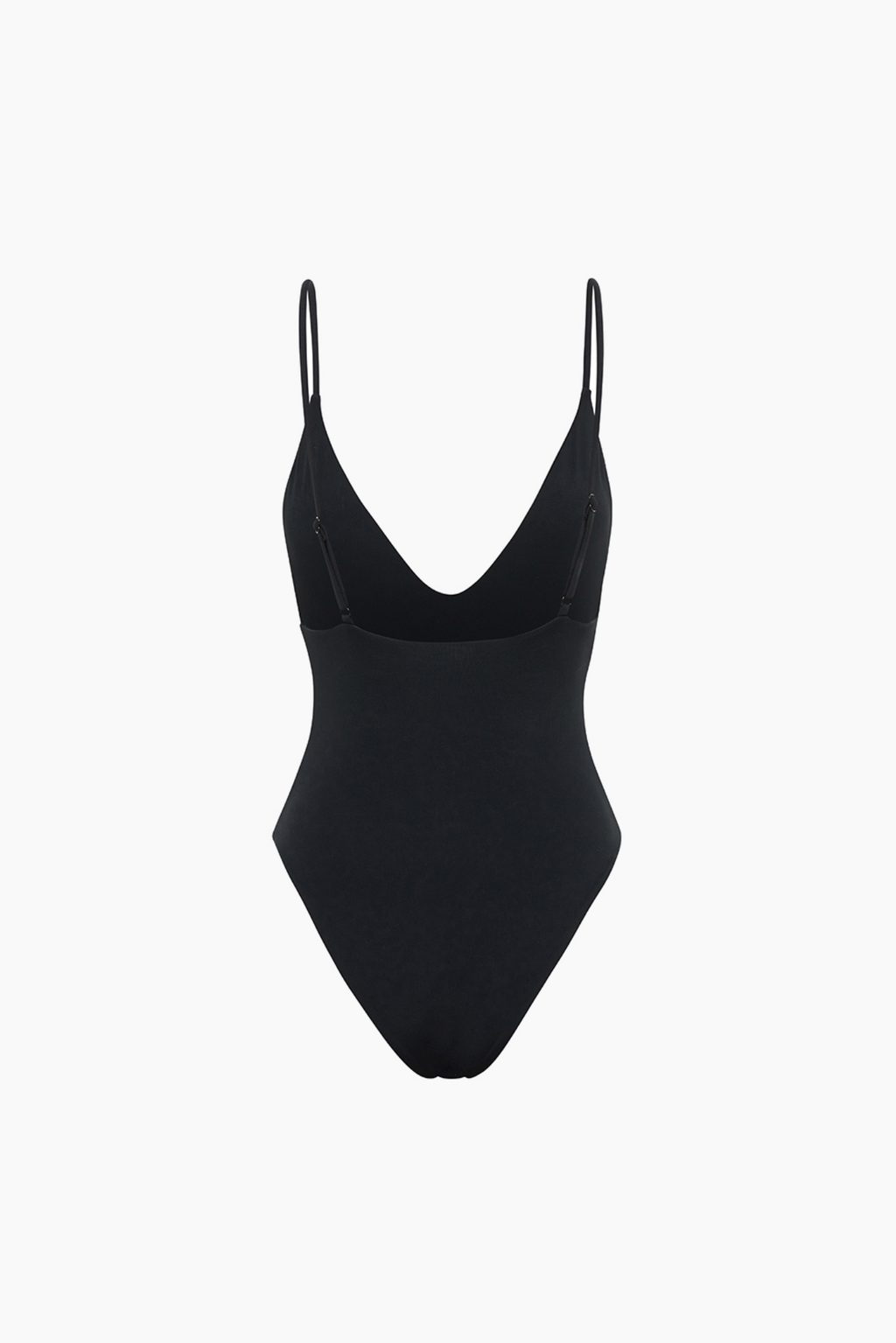 Scoop Neck One Piece - Black