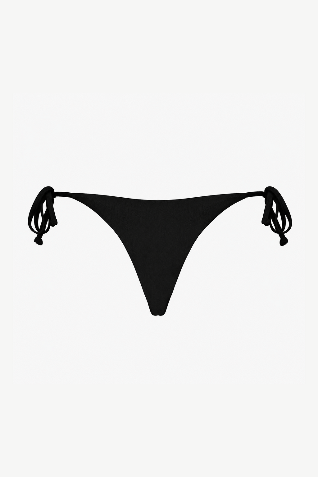 Tie Side Bikini Bottom - Black