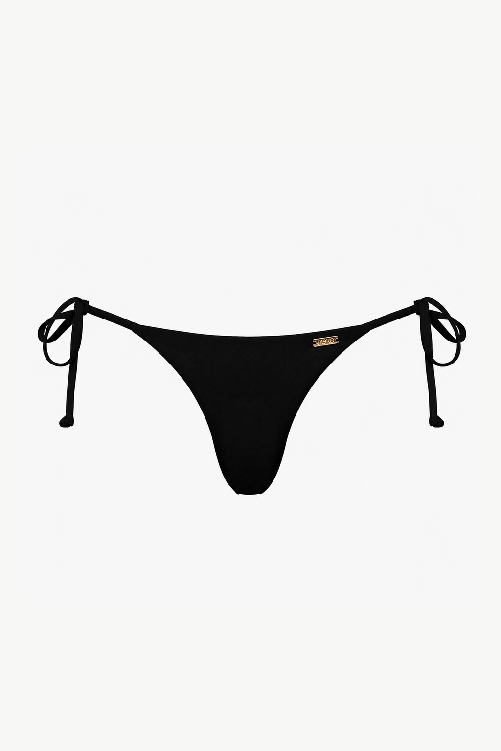 Tie Side Bikini Bottom - Black