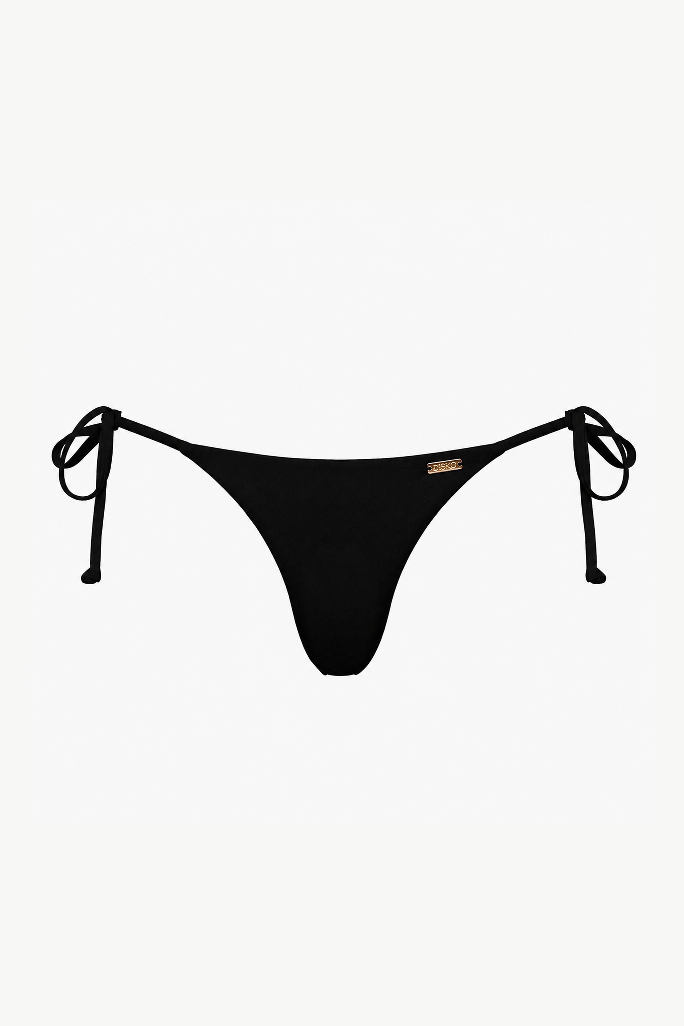 Tie Side Bikini Bottom - Black