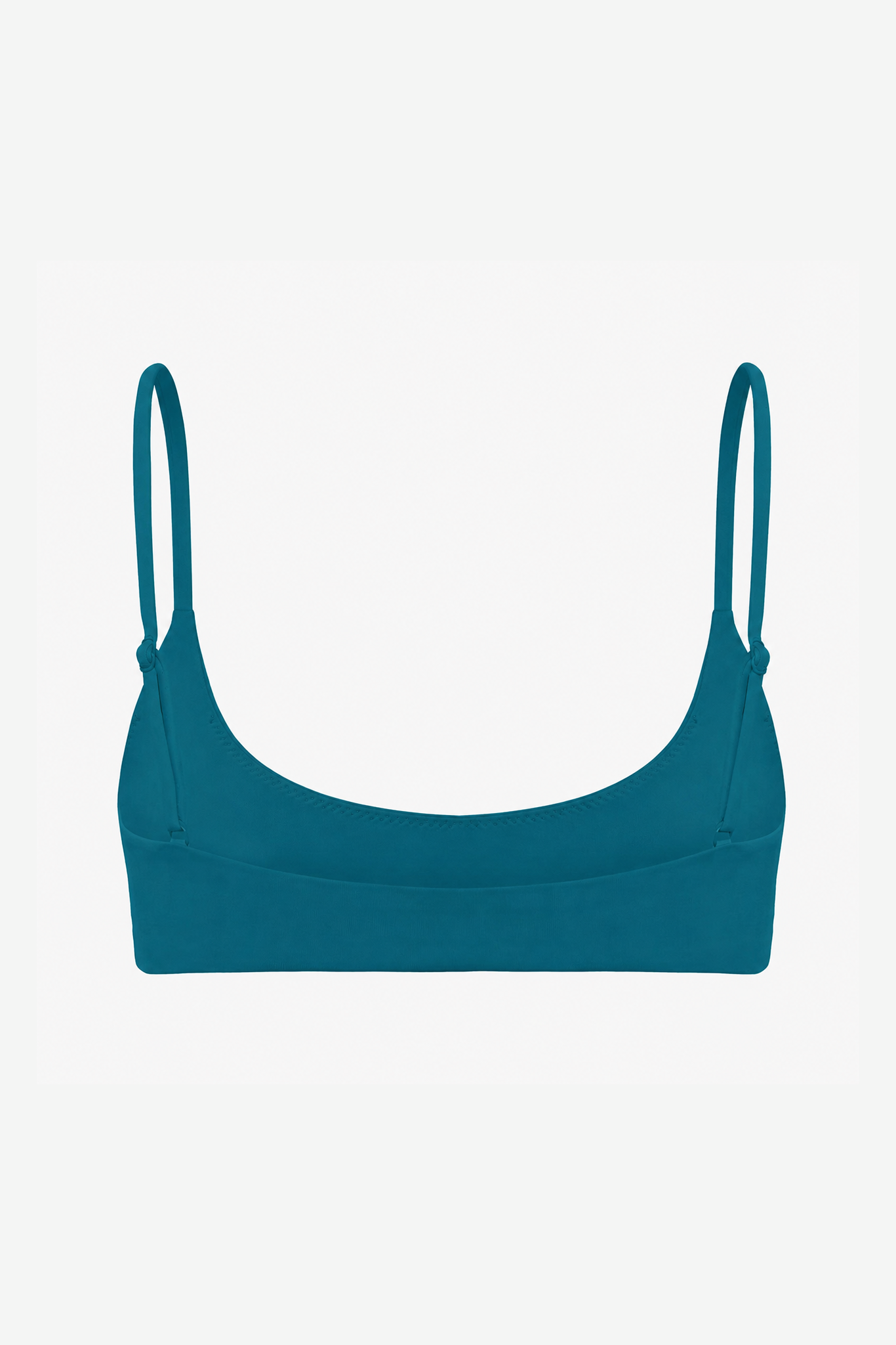 Scoop Crop Bikini Top - Emerald