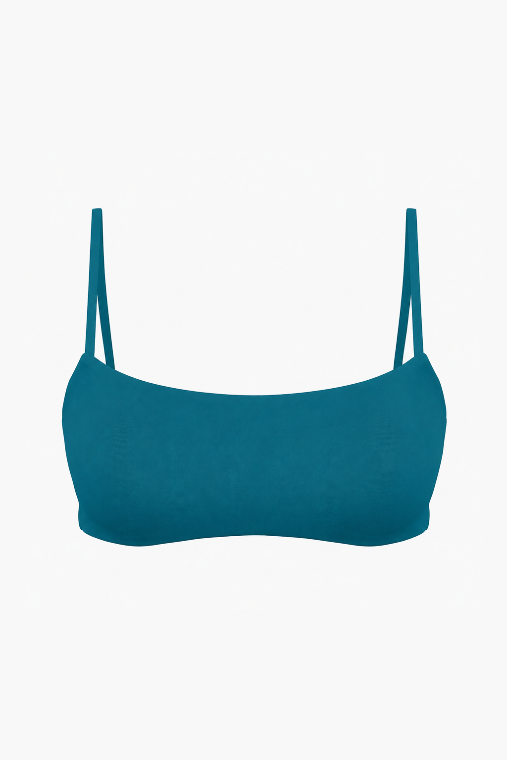 Square Crop Bikini Top - Emerald