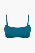 Square Crop Bikini Top - Emerald