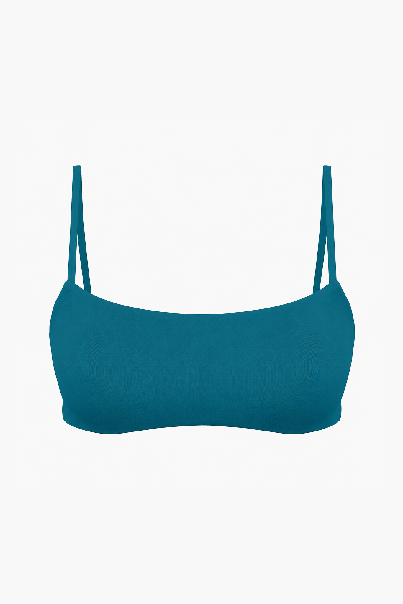 Square Crop Bikini Top - Emerald