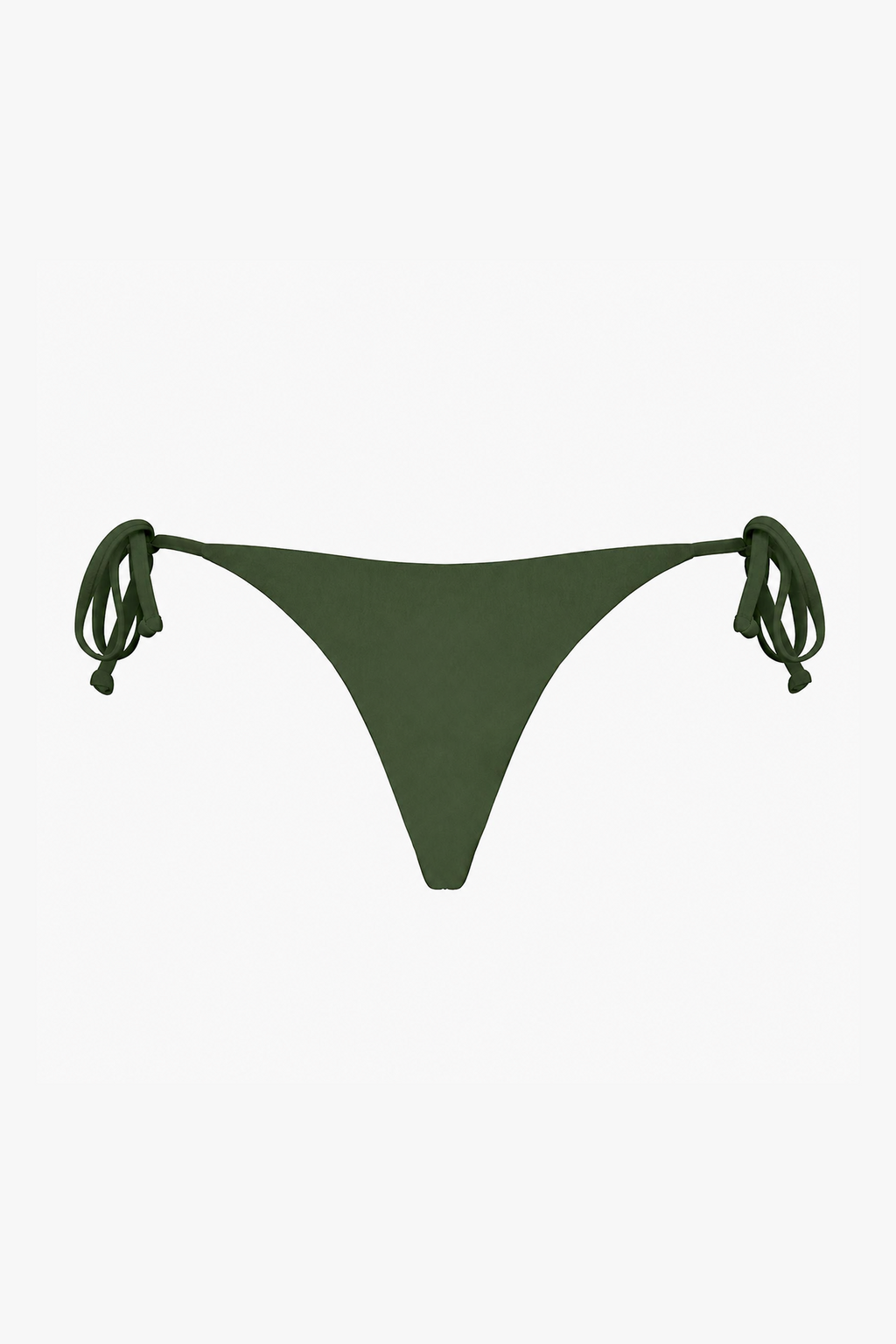 Tie Side Bikini Bottom - Olive