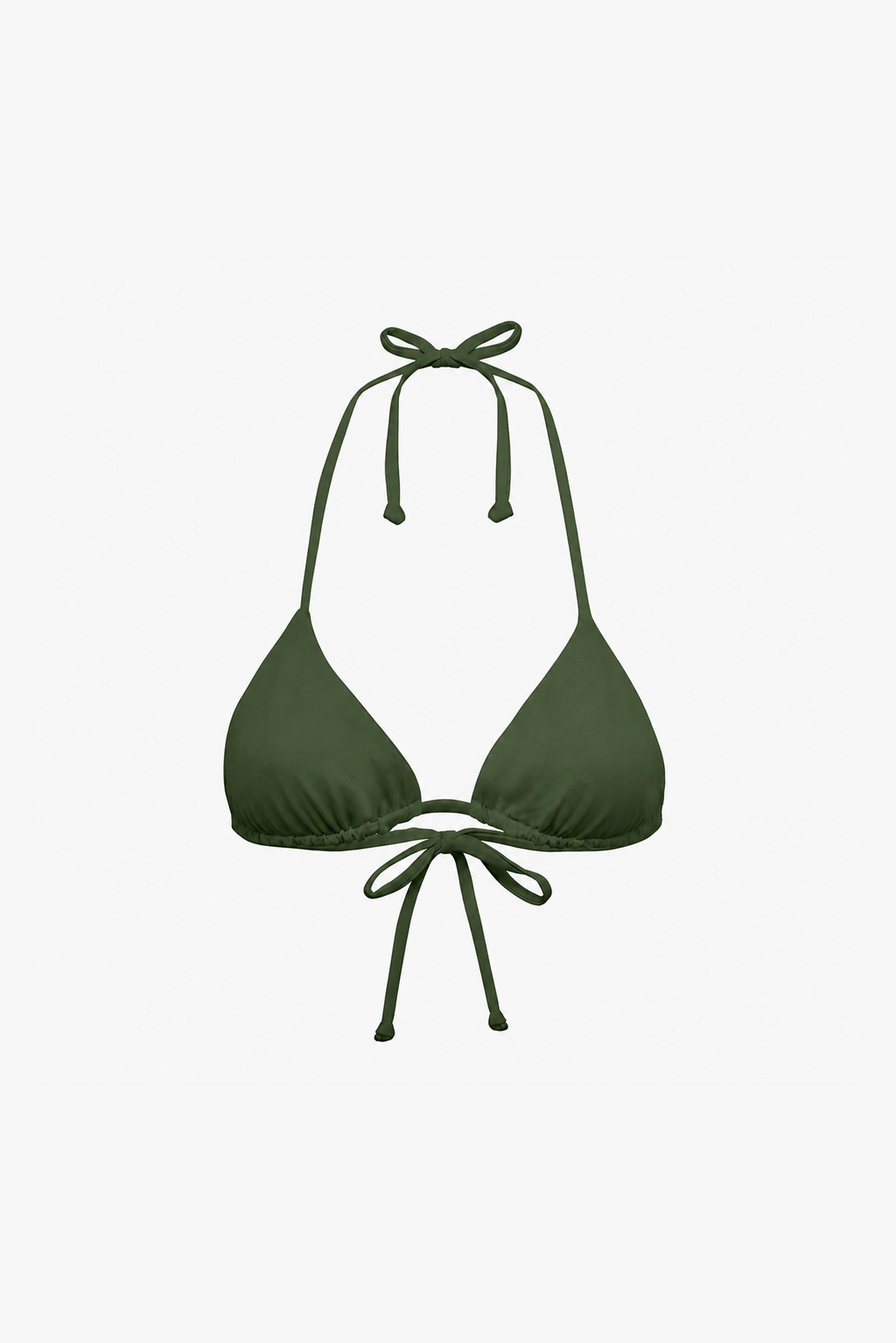 Triangle Bikini Top - Olive