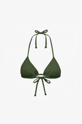 Triangle Bikini Top - Olive