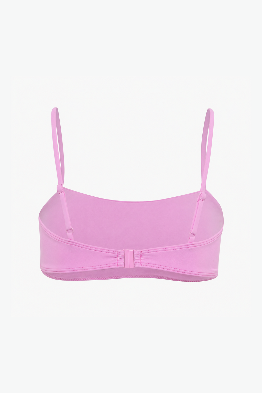 Square Crop Bikini Top - Pink