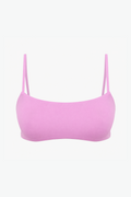 Square Crop Bikini Top - Pink