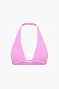 Halter Bikini Top - Pink