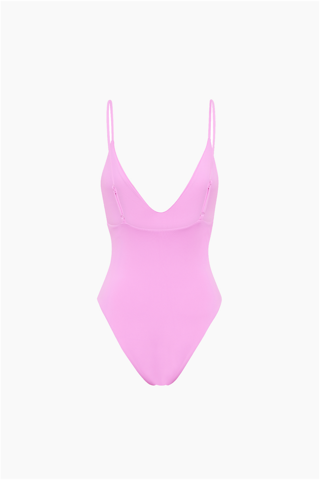 Scoop Neck One Piece - Pink
