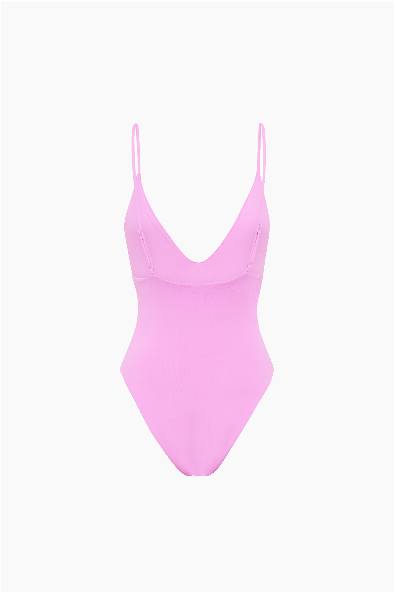 Scoop Neck One Piece - Pink