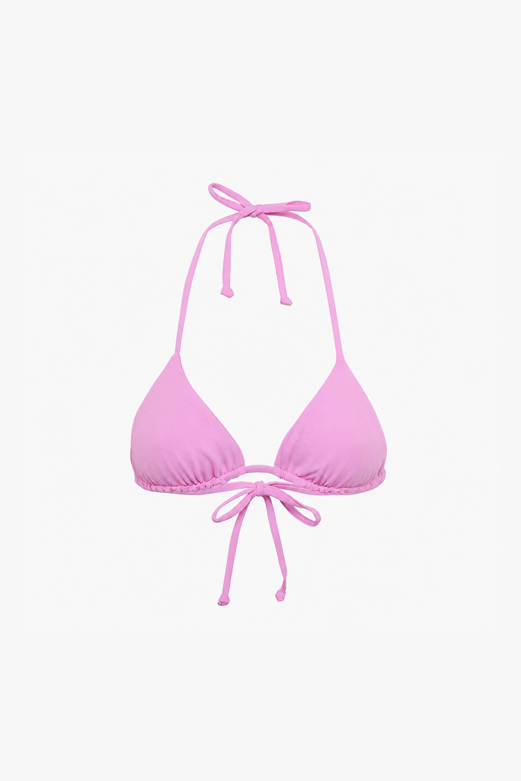 Triangle Bikini Top - Pink