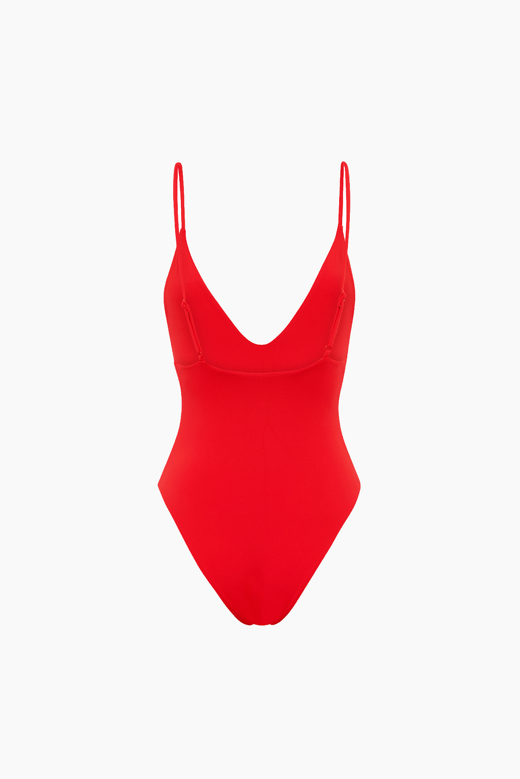 Scoop Neck One Piece - Red
