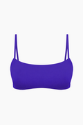 Square Crop Bikini Top - Ultra Blue