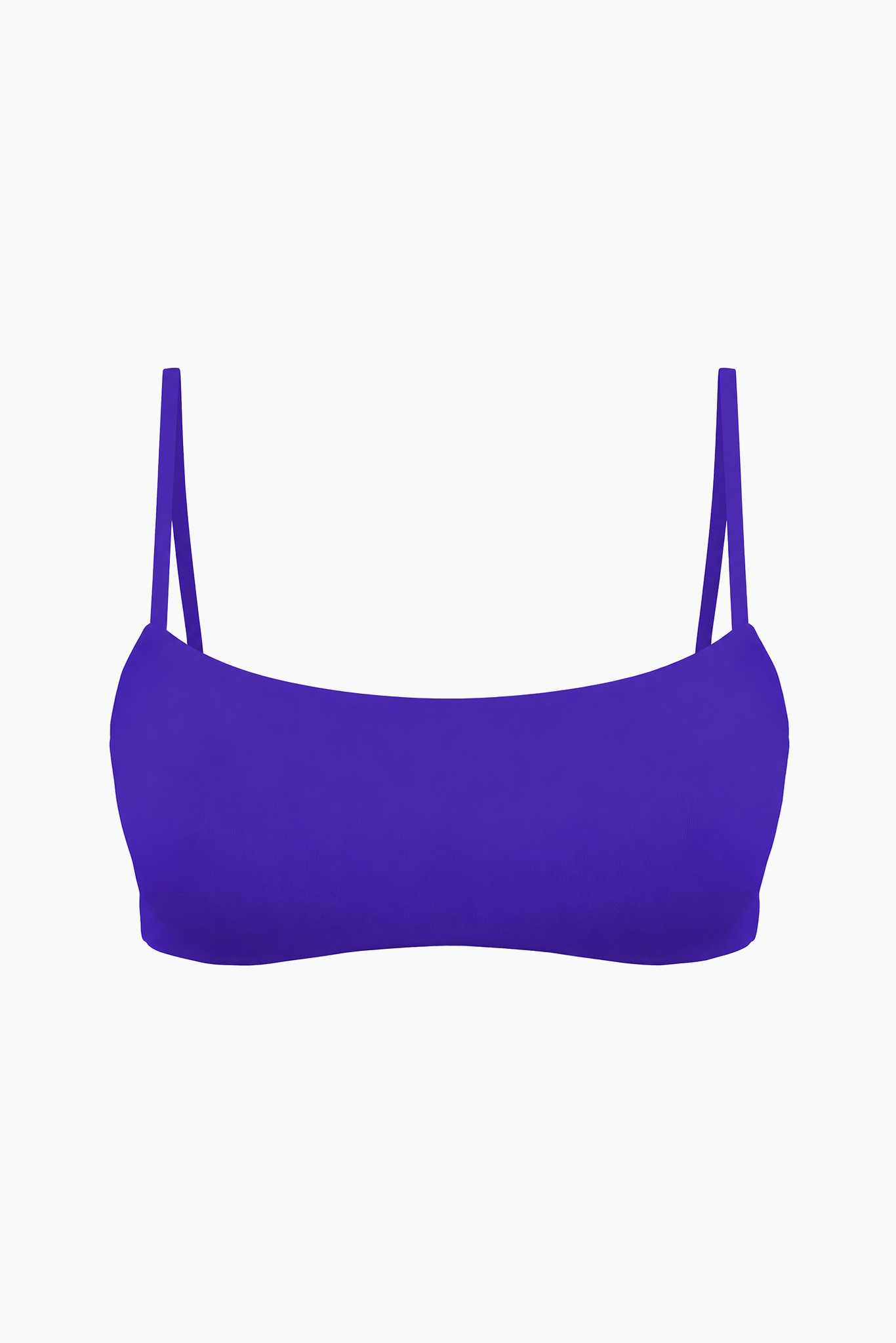 Square Crop Bikini Top - Ultra Blue