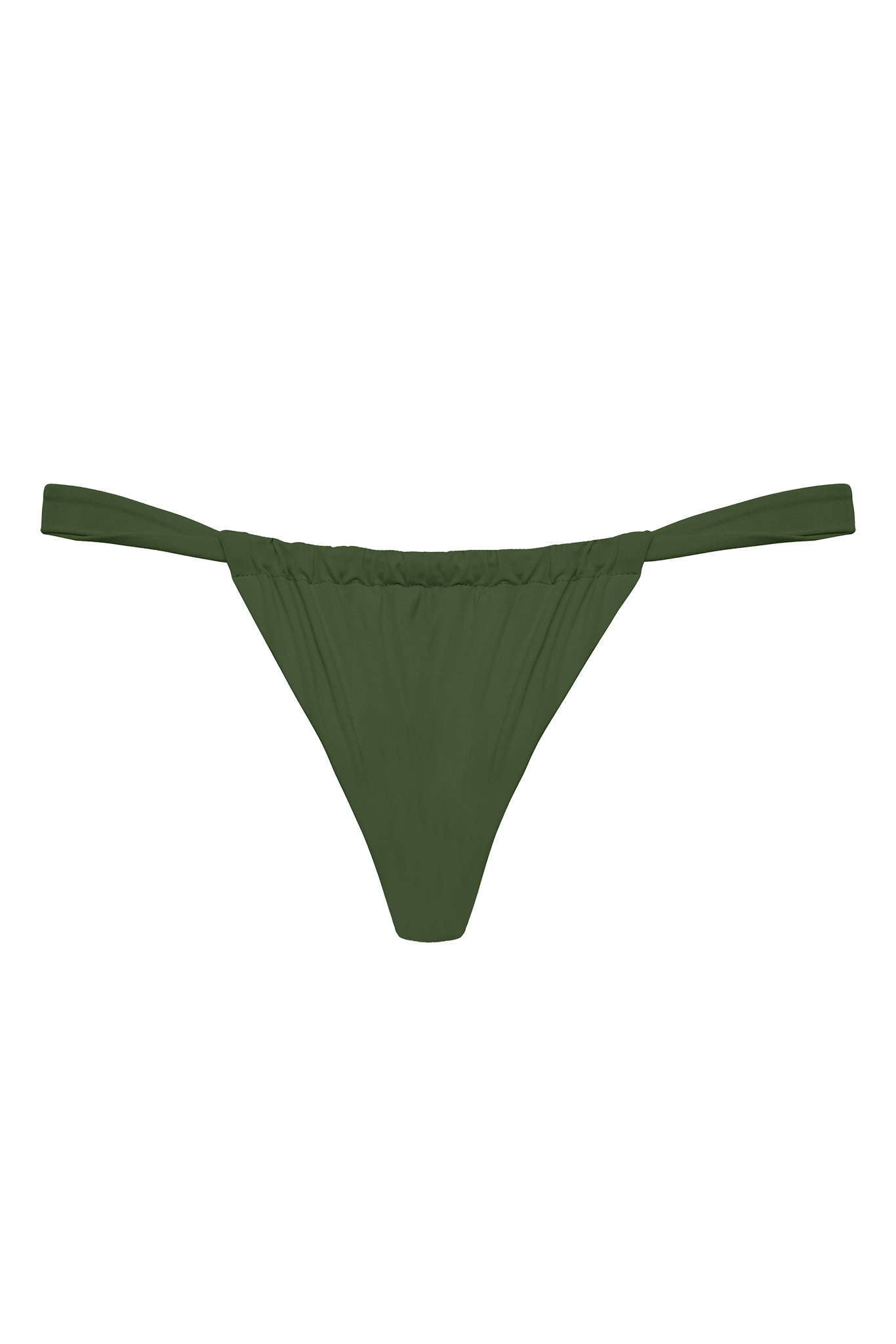 Ruched bottom, back